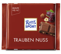 Ritter Sport Trauben Nuss 100 g Tafel